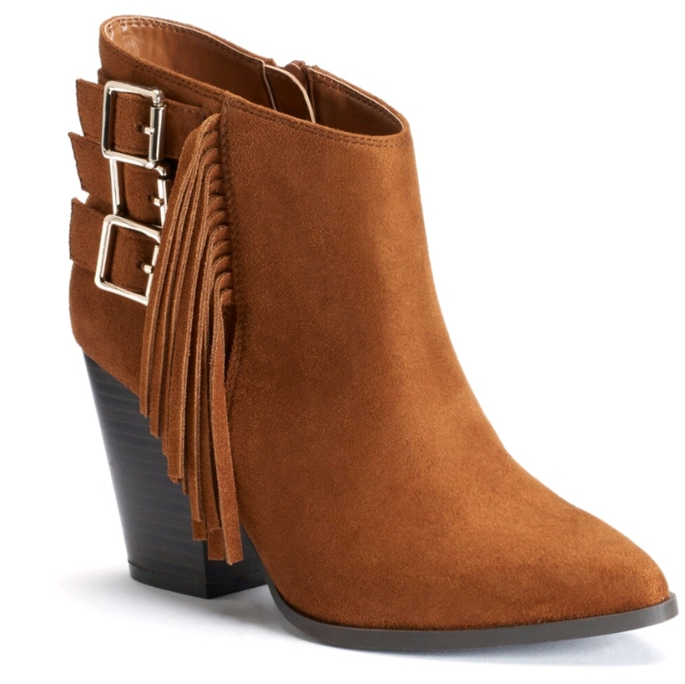 Jennifer Lopez fringe booties